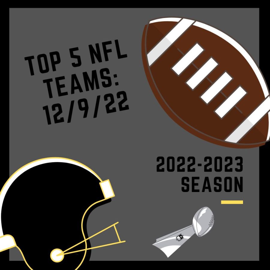 Top 5 NFL Teams as of 12/9/2022