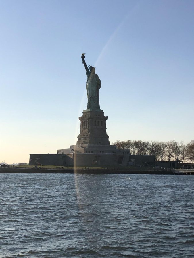 The Statue of Liberty, photo by Ms. Vecchione