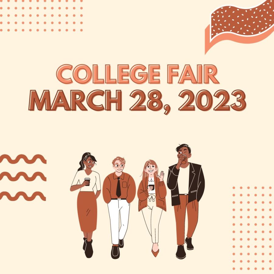 Students Invited to College Fair on March 28