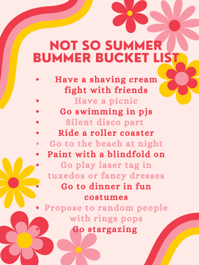 Not So Bummer Summer Ideas