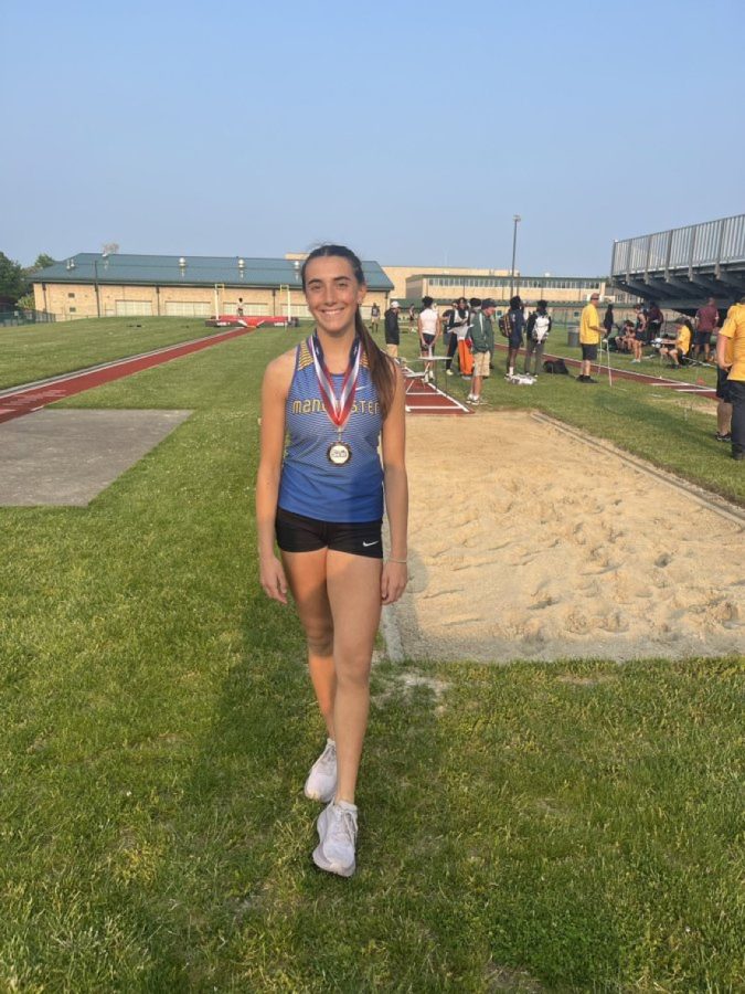 Bella Palmiotto Breaks Triple Jump School Record