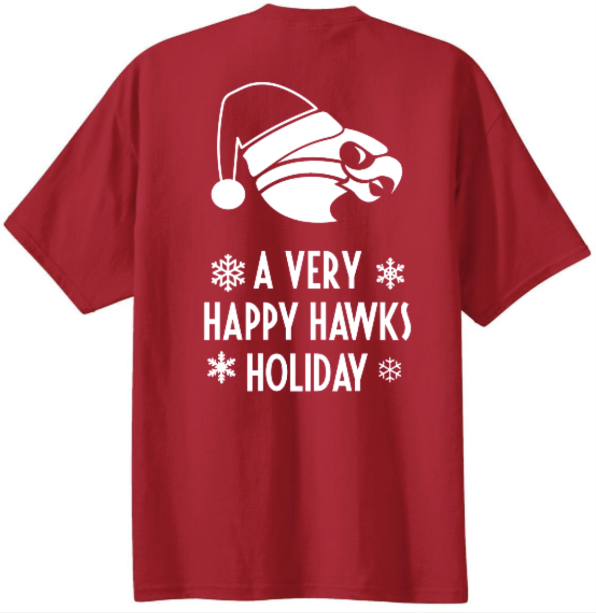 Order Your MTHS Holiday Hawk 2023 Shirt by Friday 12/8