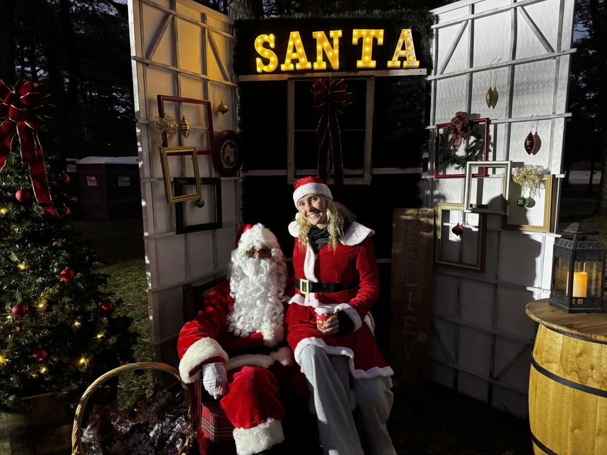 Jordyn Felipe '26 & Santa Clause