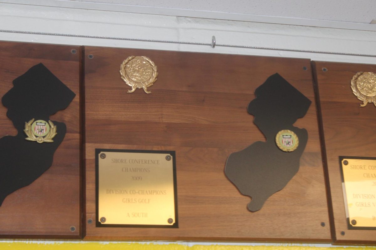 The Girls Golf 2009 A South Championship Plaque