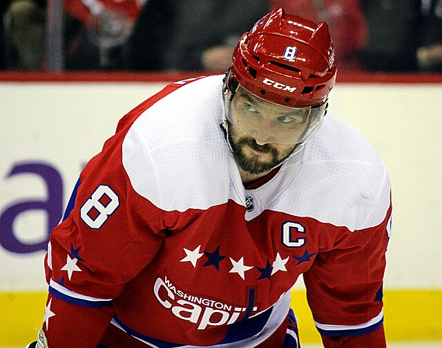 Alex Ovechkin - pictured in 2018. 